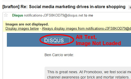 A screencap of Gmail, showing the ALT text of an unloaded email image.