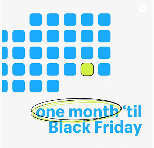 one month til Black Friday