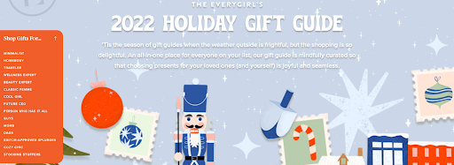 everygirl's 2022 holiday gift guide