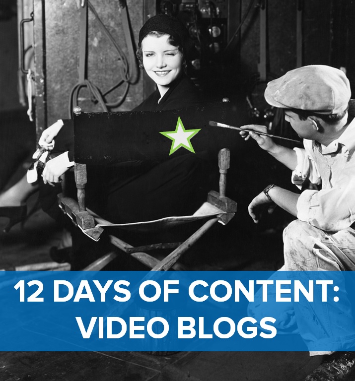 For the sixth day of content, Brafton is featuring the video blog.