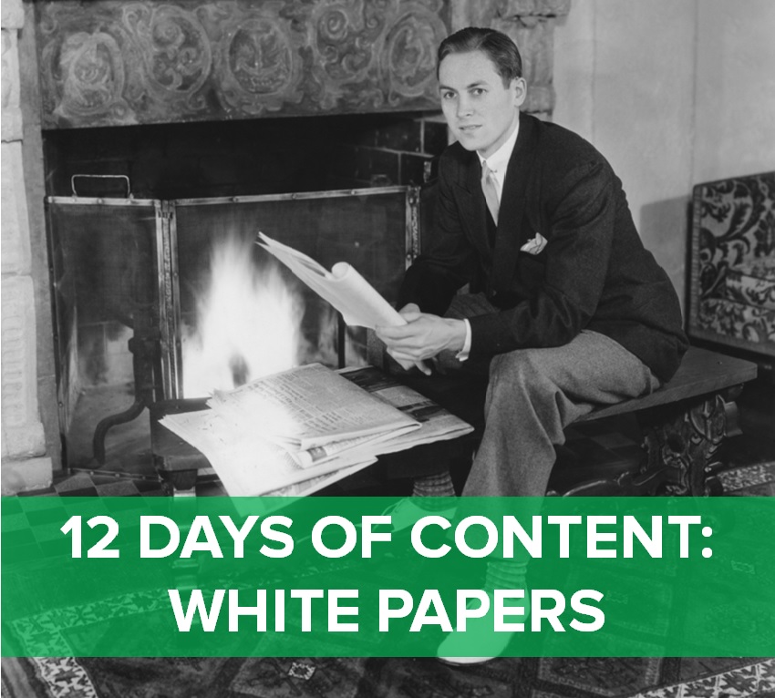 On the fifth day of content, Brafton is bringing you tips about white papers!