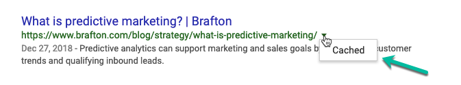 What is predictive marketing?