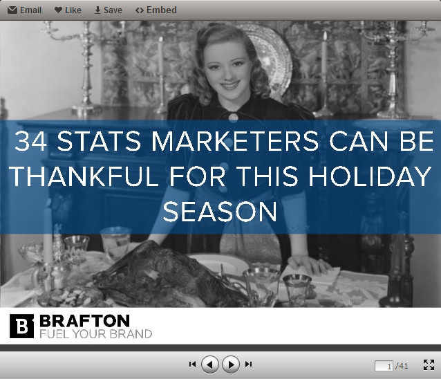 34 stats to be thankful for this holiday season