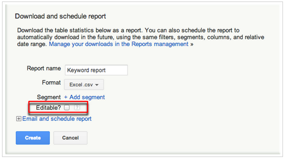 AdWords Feature