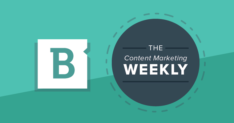 content marketing weekly blue