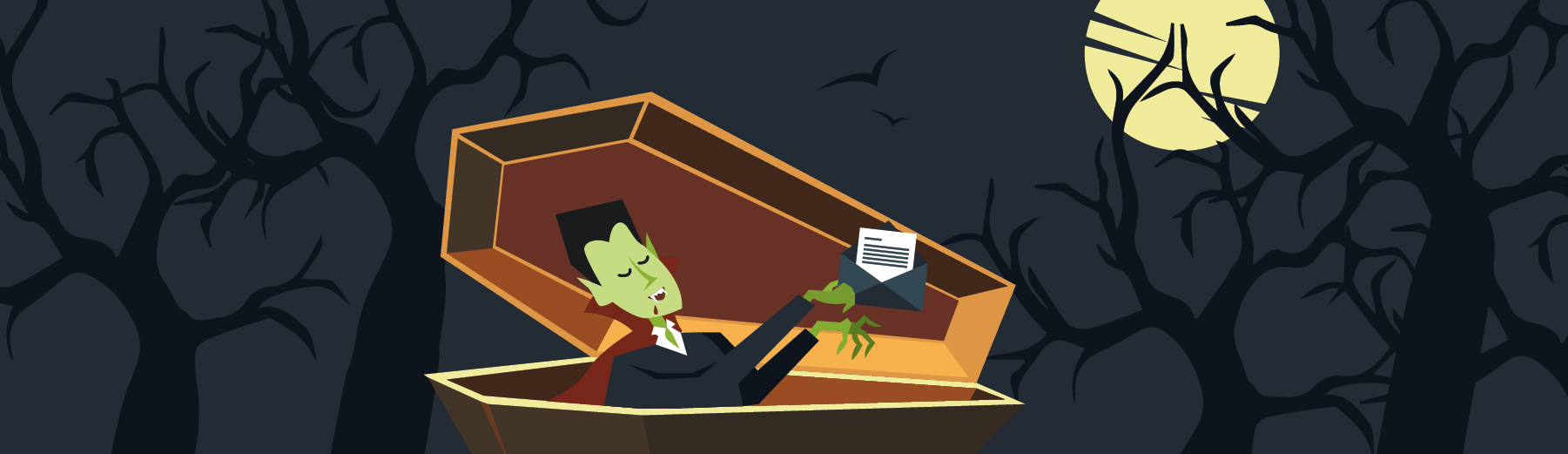 Dracula may suck, but email marketing best practices don't.