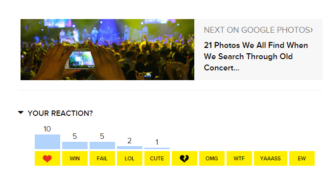 Buzzfeed Reactions