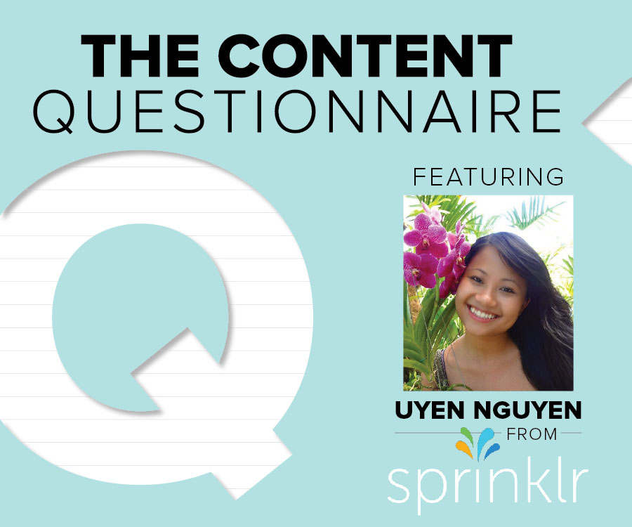 Uyen Nguyen, Sprinklr Content Manager