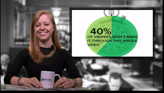 Video marketing is an effective way to captivate audiences, but marketers must keep their messages succinct to be successful.