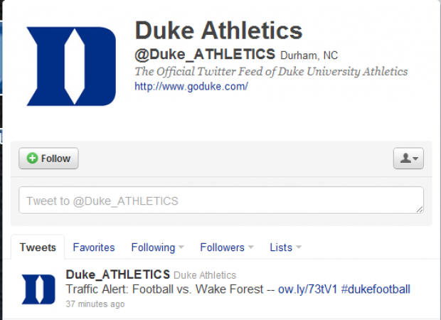Duke University has found social media marketing to be especially effective in engaging students and alumni.
