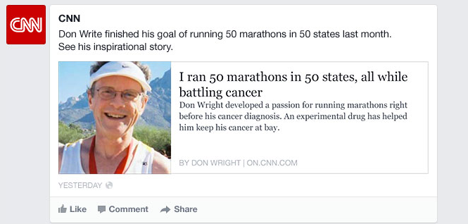 Facebook Stories Are Brighter