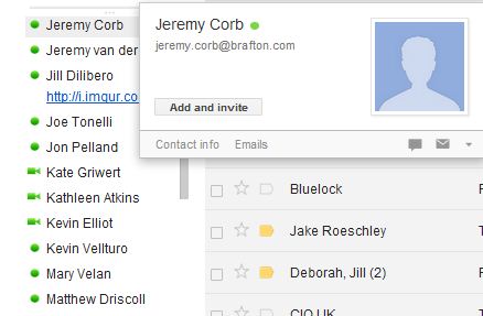 Brafton spotted a new feature that allows Google Apps users to add contacts to Google+ directly from their inbox.