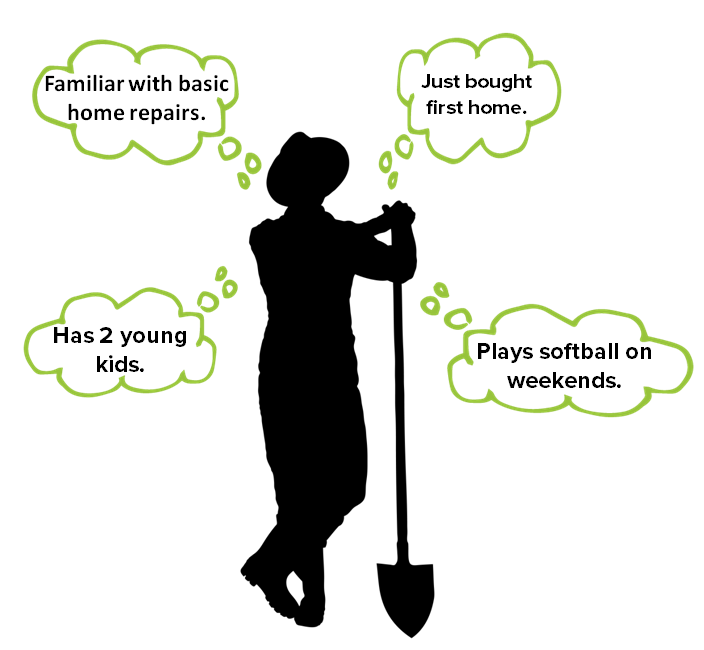 Know who your persona is  to craft targeted content.