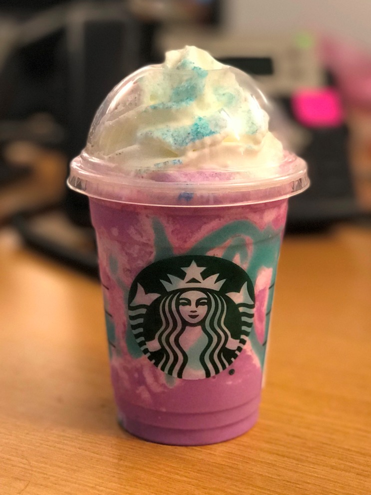 The Unicorn Frappuccino