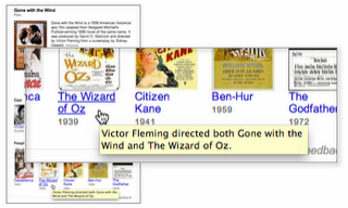 Knowledge Graph explanations help users understand the connection between different topics.