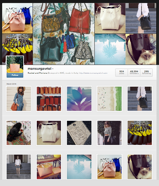 Mansur Gavriel Instagram
