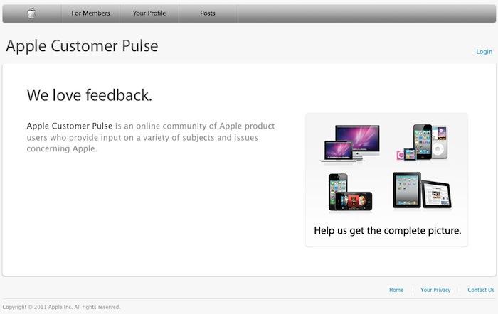 Apple customer screenshot