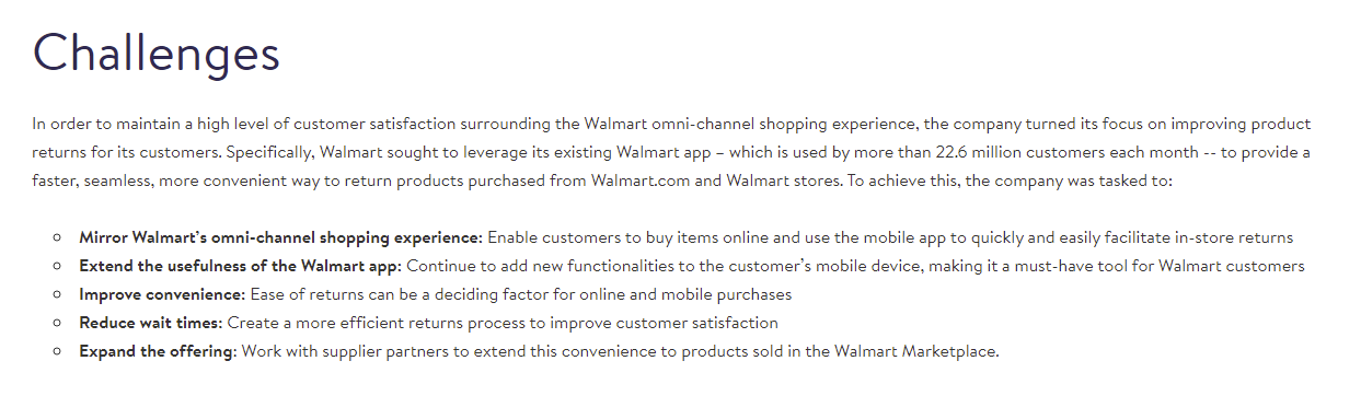 Wal-Mart case study example