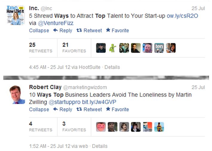 Numerical lists are easy to consume and engage users of all kinds.