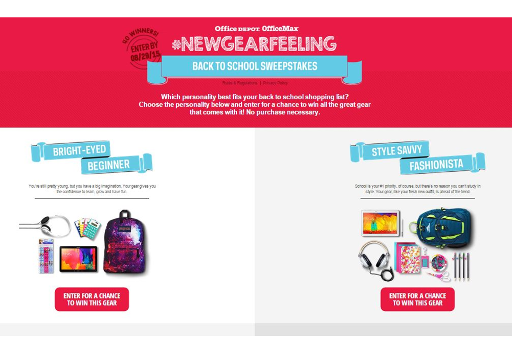 Office Max Sweepstakes
