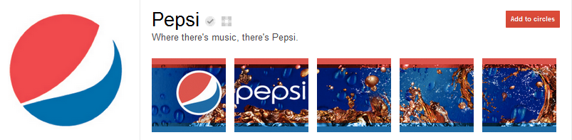 Pepsi Google+
