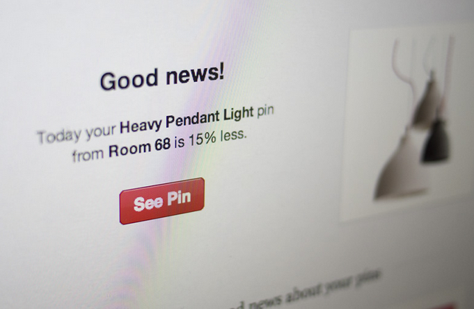 Pinterest price alerts might give consumers more reason to convert after pinning social media content.