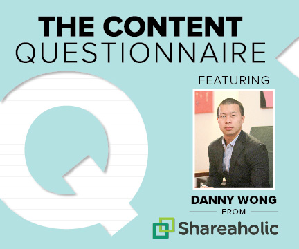 The Content Questionnaire with Danny Wong