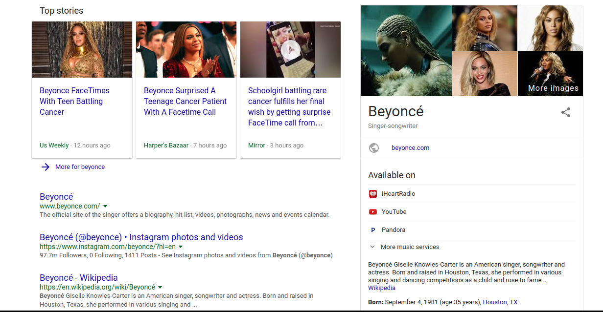 Queen Bey knows all about cross-channel consistency.