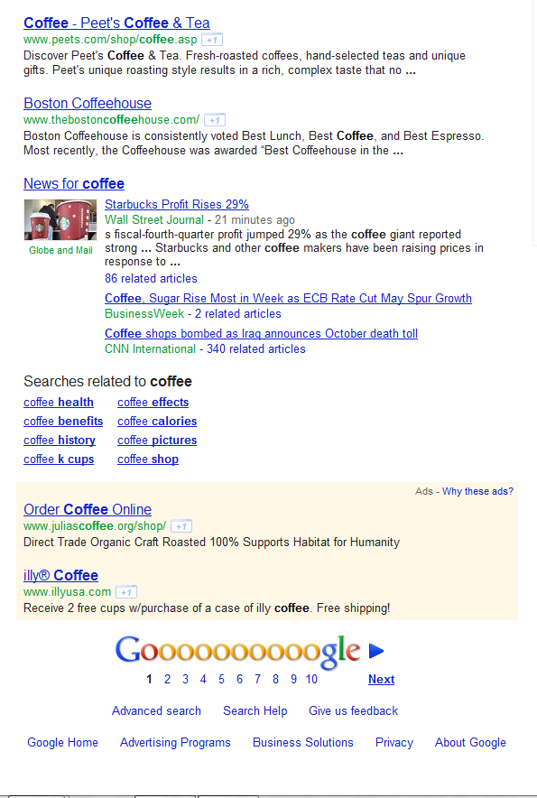 Google reported on Thursday that it has shifted text ads to the bottoms of its SERPs to improve quality.