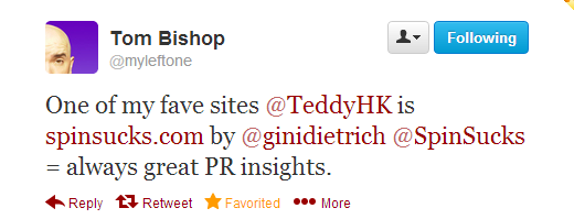 Tom Bishop Best Blog