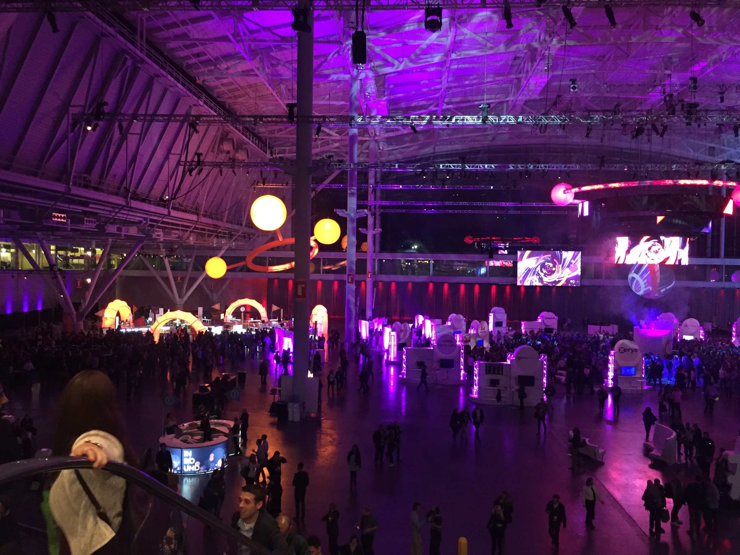 HubSpot's INBOUND marketing conference included a sleek tradeshow floor that definitely set itself apart from standard expos.