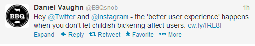 Twitter Example 2