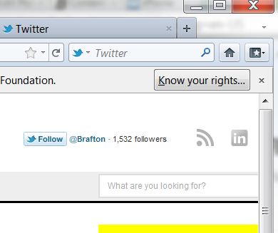 Twitter Search Firefox 7