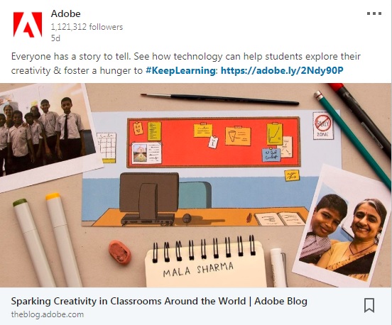 linkedin content strategy examples
