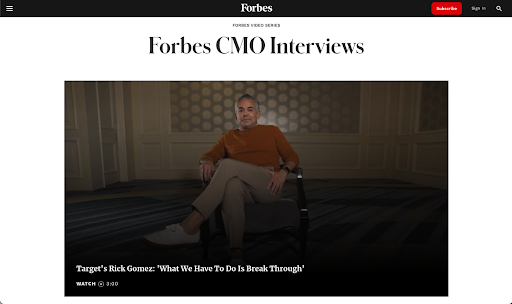 b2b content marketing examples forbes