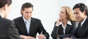 Financial firms are looking to hire marketing professionals.