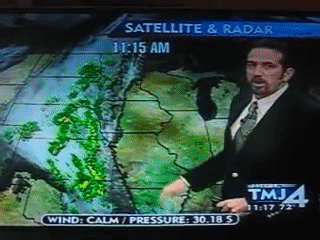 A weatherman should never wear a green tie, and your background music should never have lead vocals.