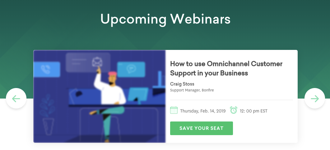 upcoming webinars - Venngage guest blog: How to Scale Content Marketing Using Visuals | brafton