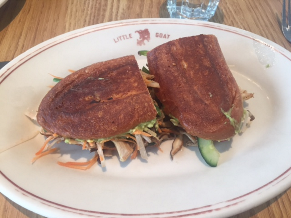 Little Goat is only four blocks from the office, so it's a fan favorite for lunch.