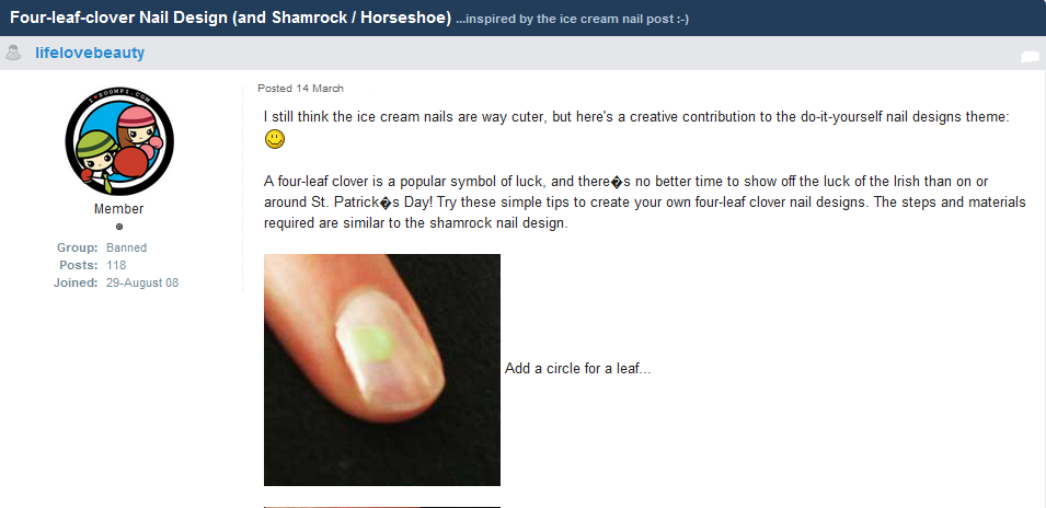 nail design on forums