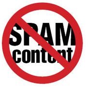 No Spam Content Symbol