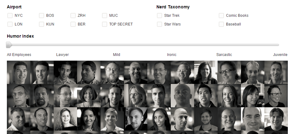 Kayak's old employee directory was fun and sleek, and it's sorely missed.
