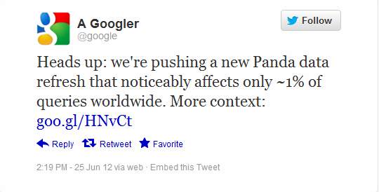 Google rolled out Panda 3.8 this week, but the iteration is another minor development for the company.