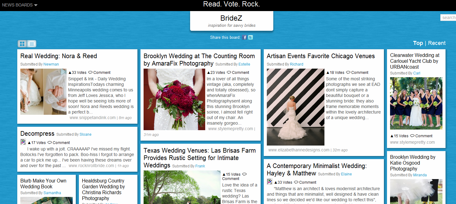 Blekko has rolled out a new social content curation platform in ROCKZi.