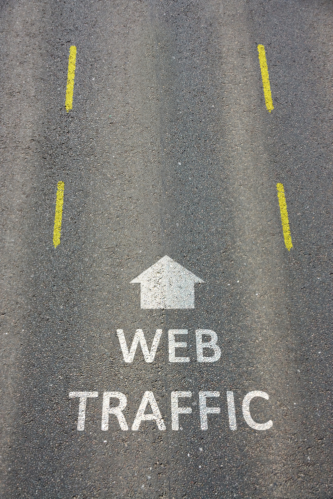 Web Traffic Barely Reads Content.