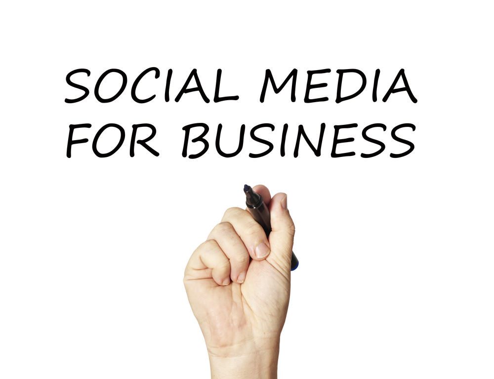 Social media networking for businesses.