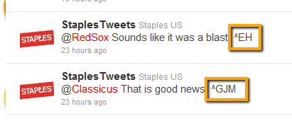 Staples