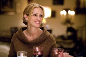 The upcoming Julia Roberts' film Eat Pray Love may provide the context for HSN to sell some of its products.