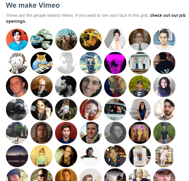 Vimeo fails to hit to mark with an overwhelming, uncohesive approach to photos.