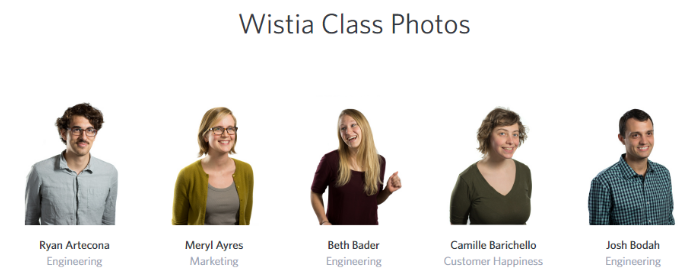 Simple at first glance. Wistia's Yearbook hold hidden value in interactive surprises.